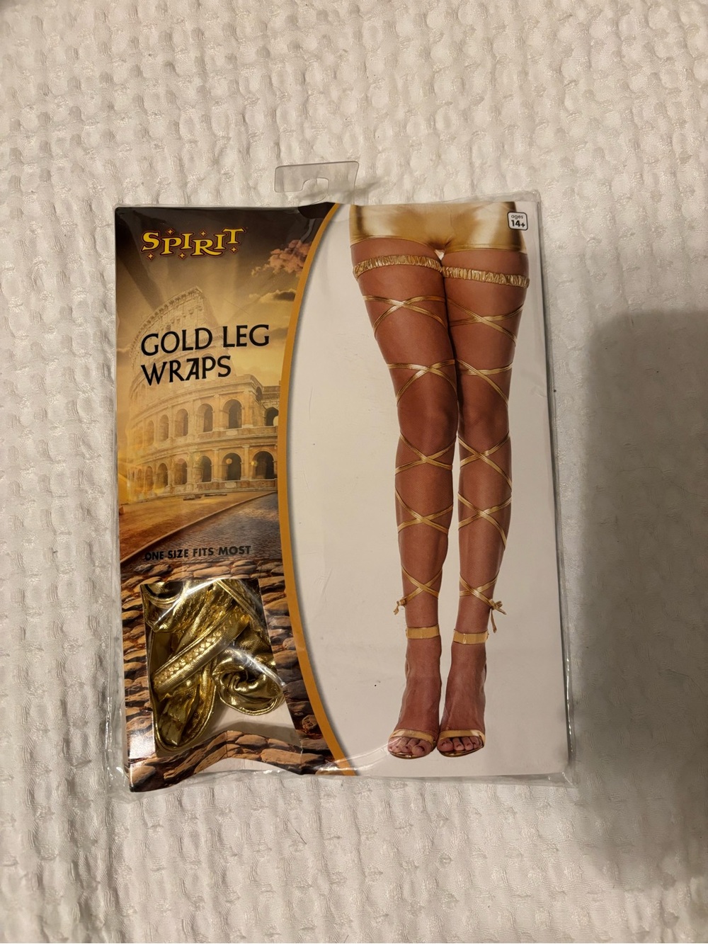 Spirit Metallic Gold Leg Wraps